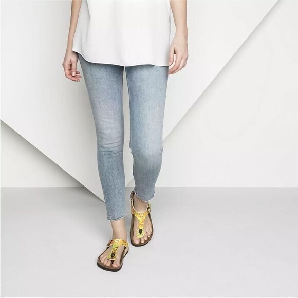 Birkenstock Papillio Unisex Gizeh Birko-Flor African Wax Gold Gizeh size 43 - Picture 2 of 7